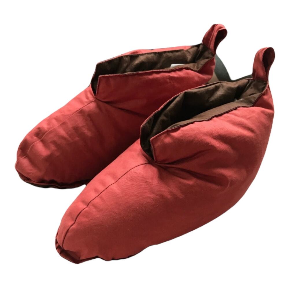 Melange Home Boys Girls Slippers Size Small Kids‎ Soft Rust Brown Booties